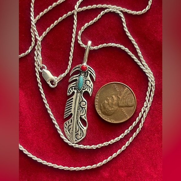 Eccentric beauty Sterling silver necklace - Picture 2 of 3